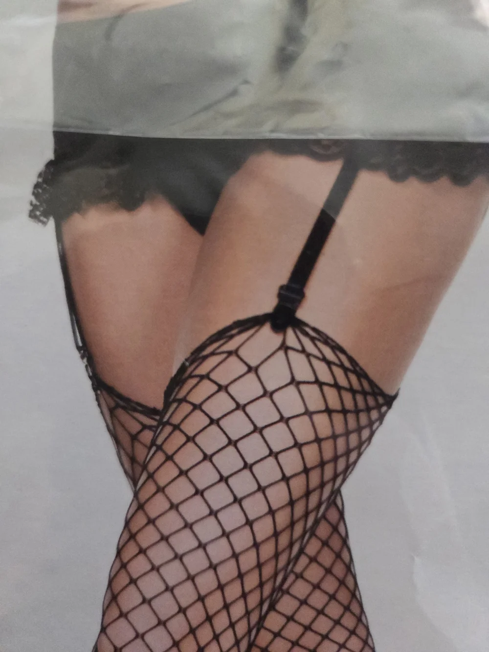 Spirit Black Diamond Net Fishnet Stockings